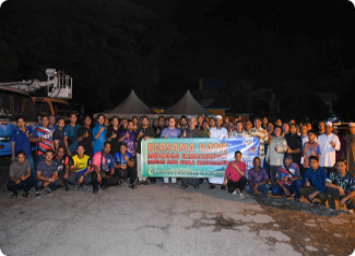 MAJLIS PERJUMPAAN YB. EXCO BERSAMA PETUGAS-PETUGAS KEBERSIHAN MBKT