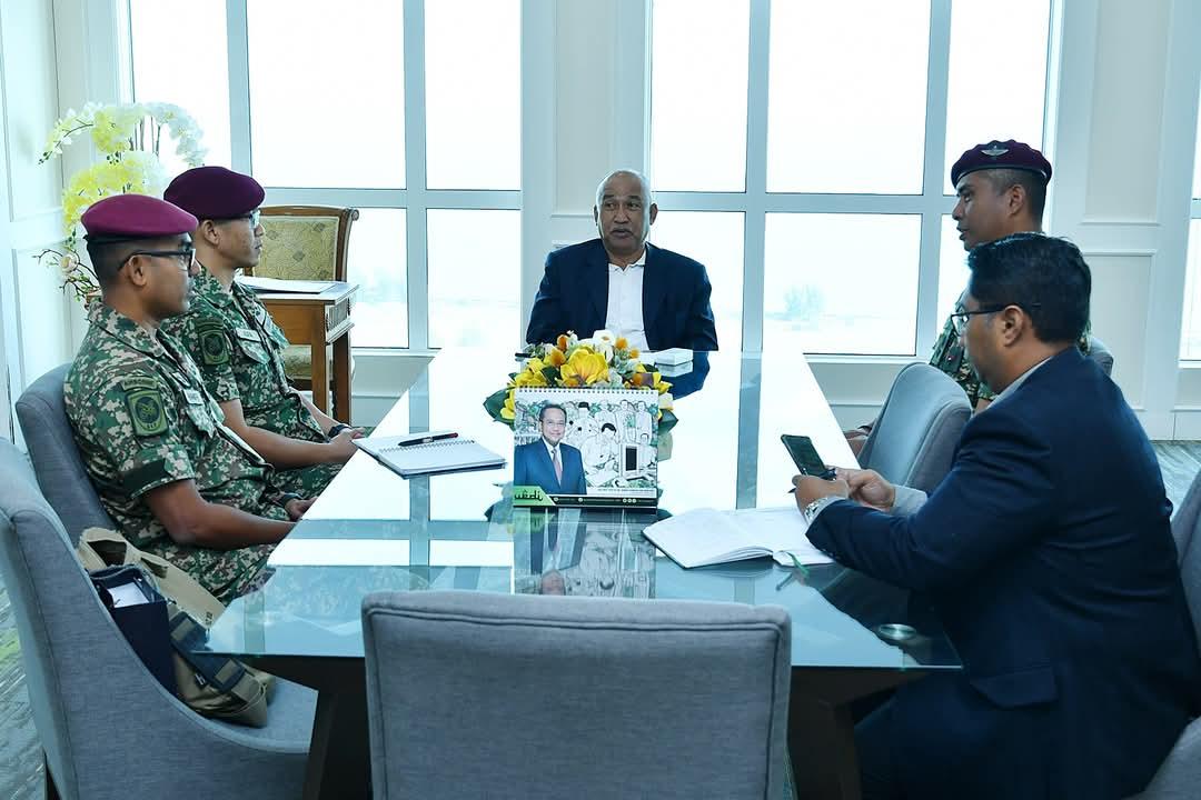 MAJLIS KUNJUNGAN HORMAT PEGAWAI MEMERINTAH BATALION KE-18 REJIMEN ASKAR MELAYU DIRAJA (PARA), KEM SERI PANTAI